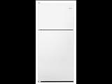 Amana top mount refrigerator ART318FFDW with glass shelves. 18 cubic foot capacity. This Amana refri(..)