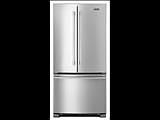 Maytag MFF2258FEZ French door refrigerator with 33” width. 22 cubic foot. This 33” wide refrigerator(..)