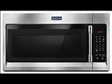 Maytag MMV1174FZ microwave with exterior vent. 1.7 cubic foot capacity. This Maytag microwave is a g(..)