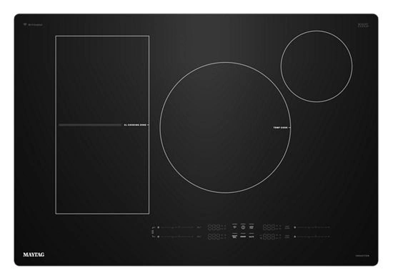 Maytag Maytag - 30" Electric Induction Cooktopwith Power Boost - Black
