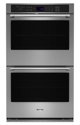 Maytag Maytag - 27" Built-In Electric Convection Double Wall Oven with Air Fry - Fingerprint Resistant Stainless Steel