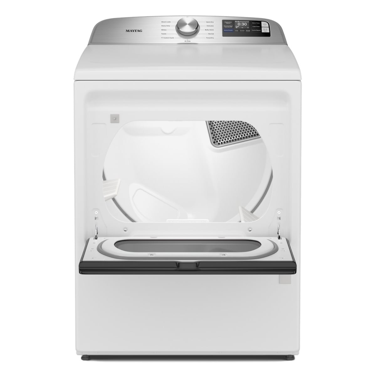 Maytag MAYTAG 7.4 Cu. Ft. Top Load Electric Dryer with Extra Power and Advanced Moisture Sensing MED6205RW 1